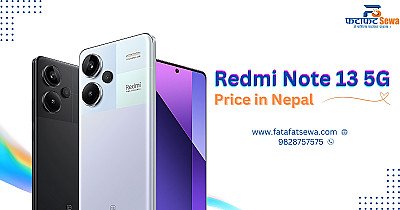 Redmi Note 13 5G Price in Nepal: Full features and specifications.