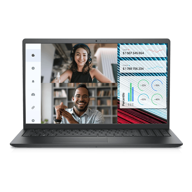 Dell Vostro 15 3520 i5 12th Gen | Intel UHD Graphic | 8GB RAM | 256GB SSD | 15.6" FHD display | Black Color | 1 Year warranty