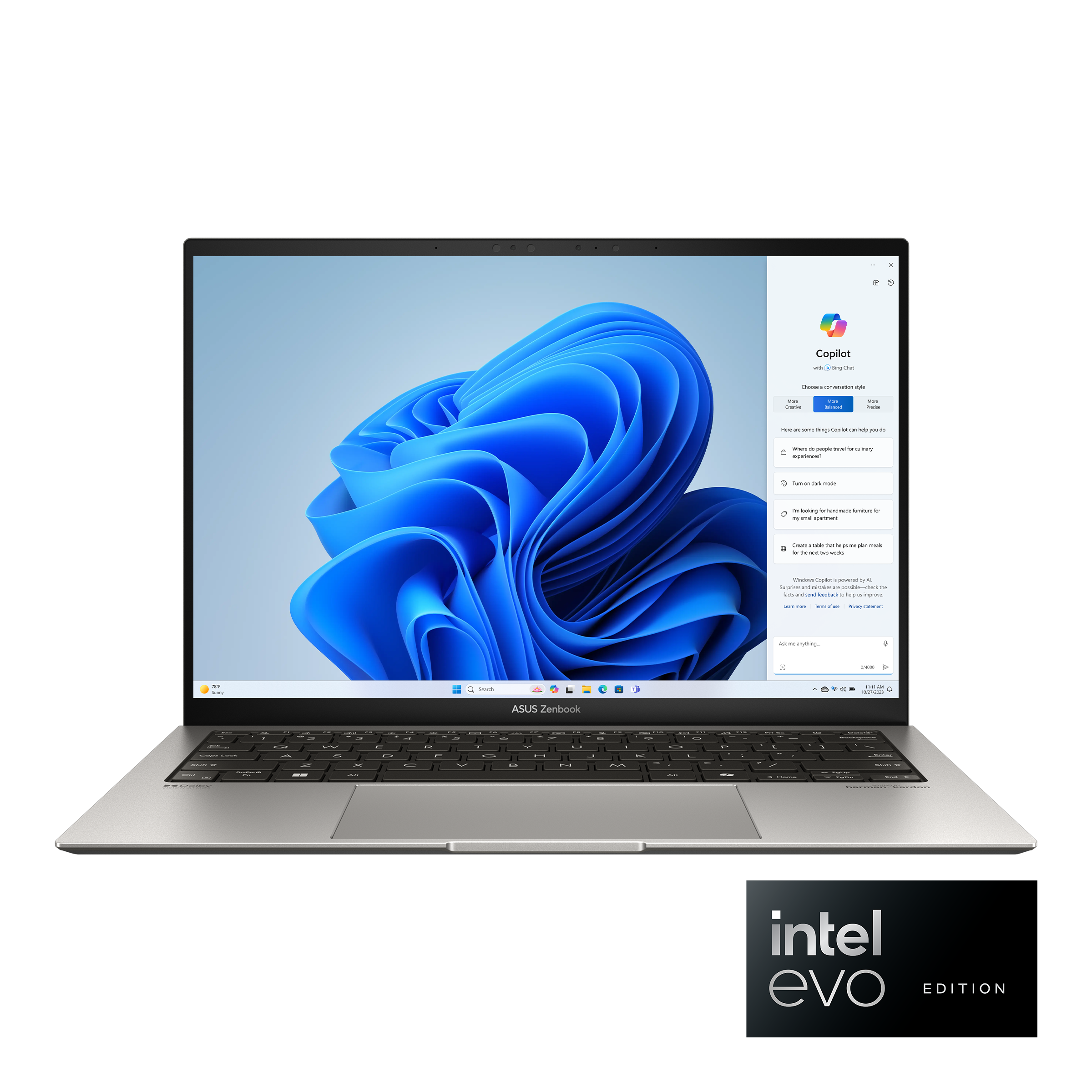 Asus ZenBook S13 OLED UX5304VA 2023 i7 13th Gen | Intel Iris | 16GB RAM | 1TB SSD | 13.3" OLED 2.8K display