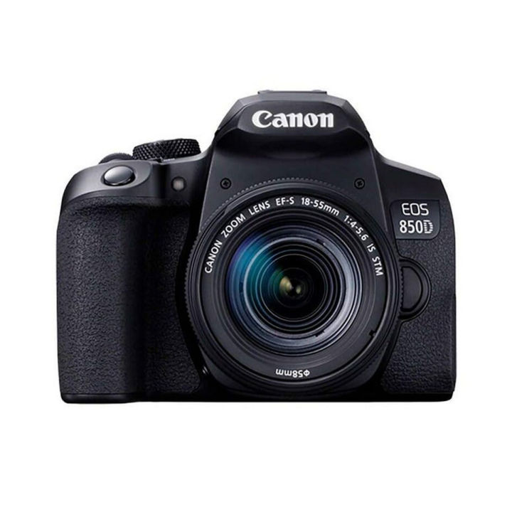 Canon EOS 850D EF-S 18-55mm is STM Kit  (16 Gb Sd Card )- Black