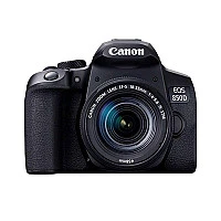 Canon EOS 850D EF-S 18-55mm is STM Kit  (16 Gb Sd Card )- Black