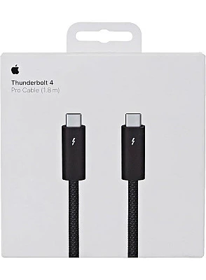 Apple Thunderbolt 4 Pro Cable 1.8m Black - Buy Online at Best Price