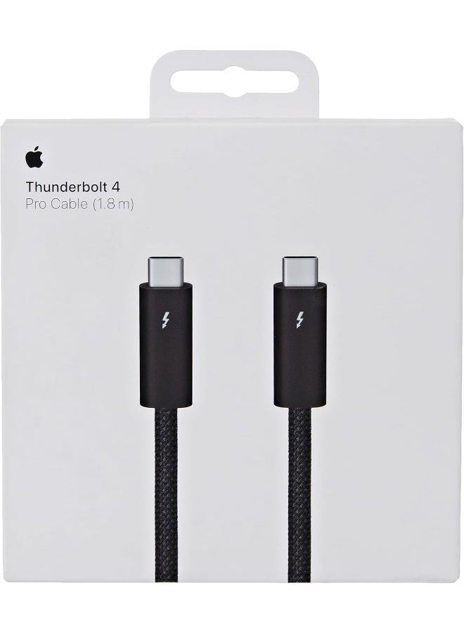 Apple Thunderbolt 4 Pro Cable 1.8m Black