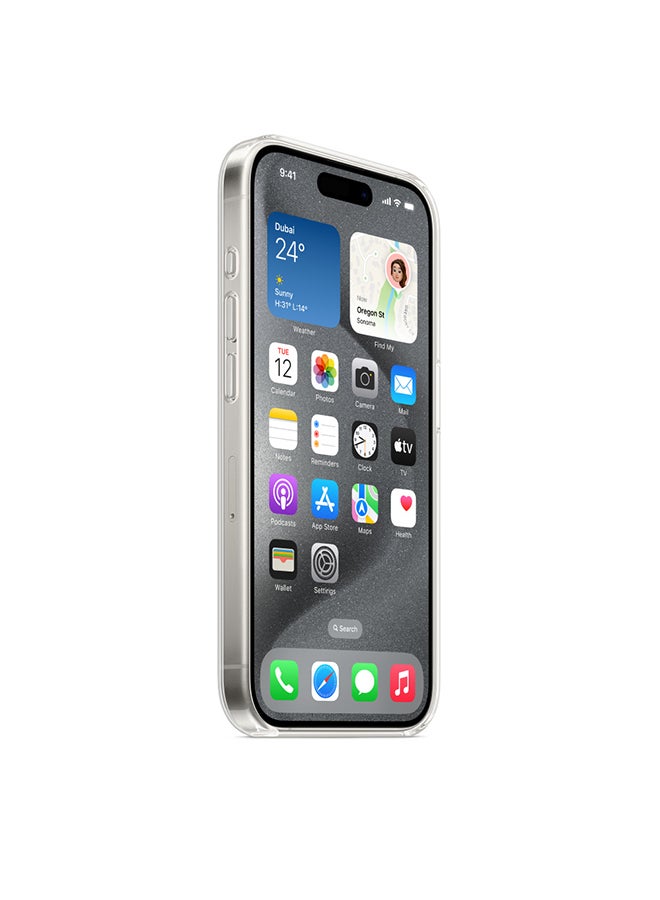 Apple iPhone 15 Pro Clear Case with MagSafee Clear