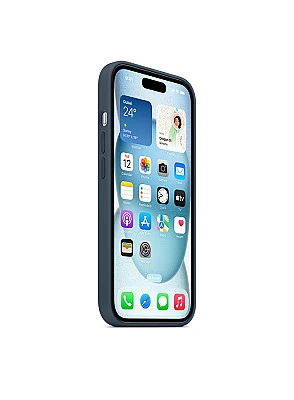 Apple iPhone 15 Silicone Case with MagSafee Stor - Buy Online at Best Price