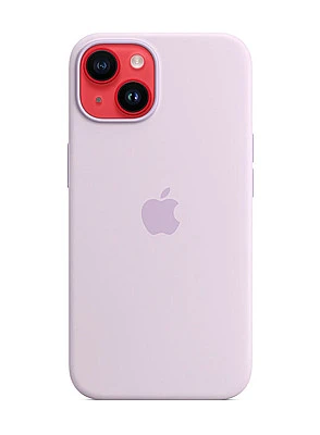 Apple iPhone 14 Silicone Case with MagSafee Lilac - Buy Online at Best Price