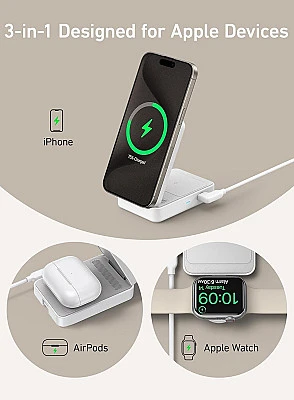 Anker MagGo 3-in-1 Wireless Charging Station - Buy Online at Best Price
