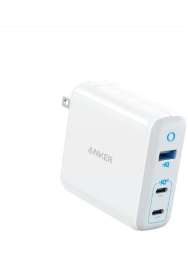 Anker PowerPort III 3 Port 65W Elite Charger White