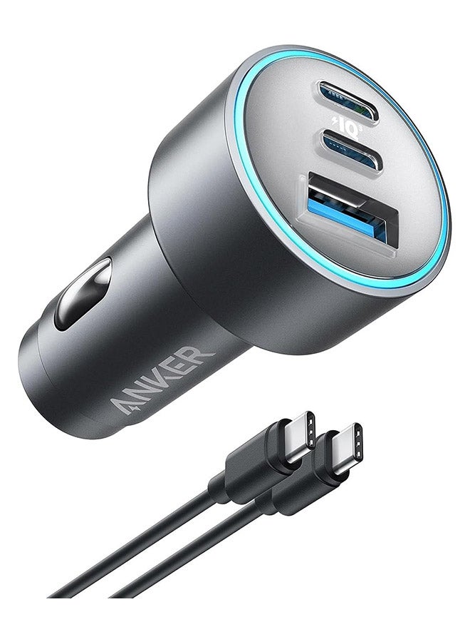 Anker USB-C Car Charger, 67W 3-Port Compact Fast