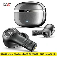 boAt NIRVANA ION ANC | Premium Wireless Earbuds | 120 Hours of Playback | 24 Hrs Long Buds Battery Backup  | ANC Upto 32 dB | Dual EQ Modes | App Support