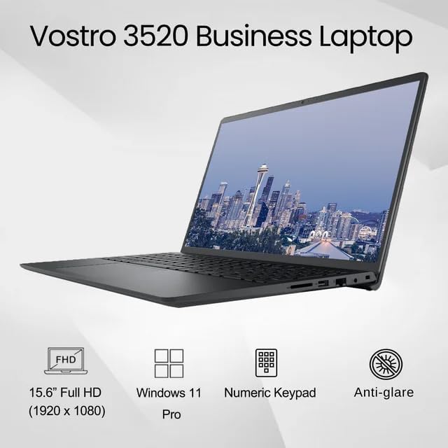 Dell Vostro 3520 i3 12th Gen | 8GB RAM | 512GB SSD | 15.6" FHD 120Hz Display Laptop